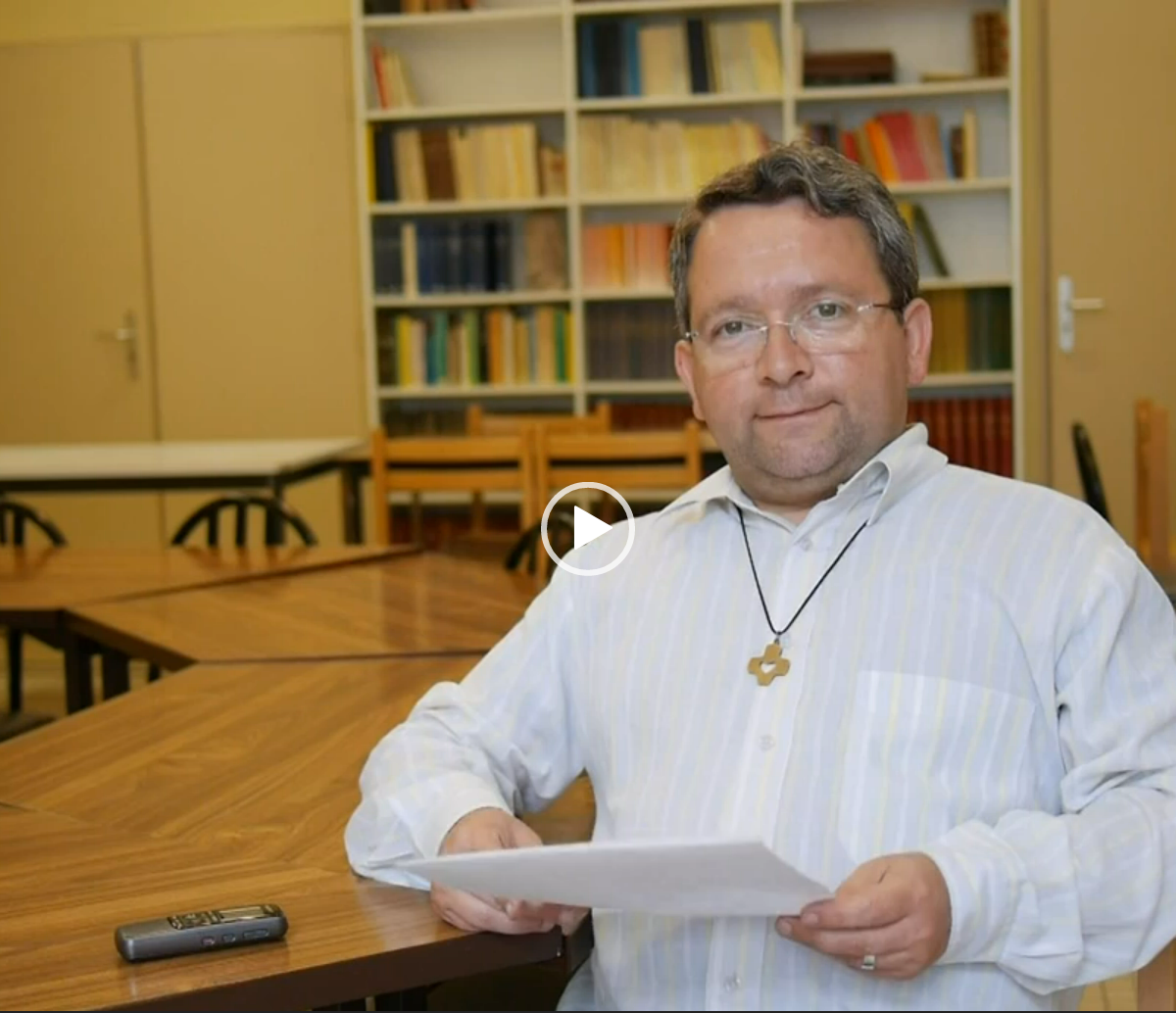 Frère Cyril Crom, scj. nous explique ce qu&rsquo;est la vocation religieuse