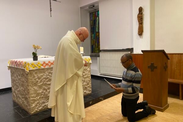 Renouvellement des vœux du Frère Joseph Michel Ignace RANDRIANAIMANGA